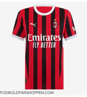 AC Milan Alvaro Morata #7 Hjemmebanetrøje Dame 2024-25 Kortærmet